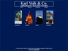 Tablet Screenshot of karlvolkco.com